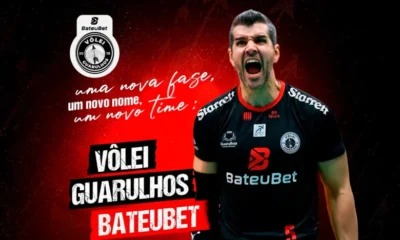 Bateu Bet patrocinadora master do Vôlei de Guarulhos
