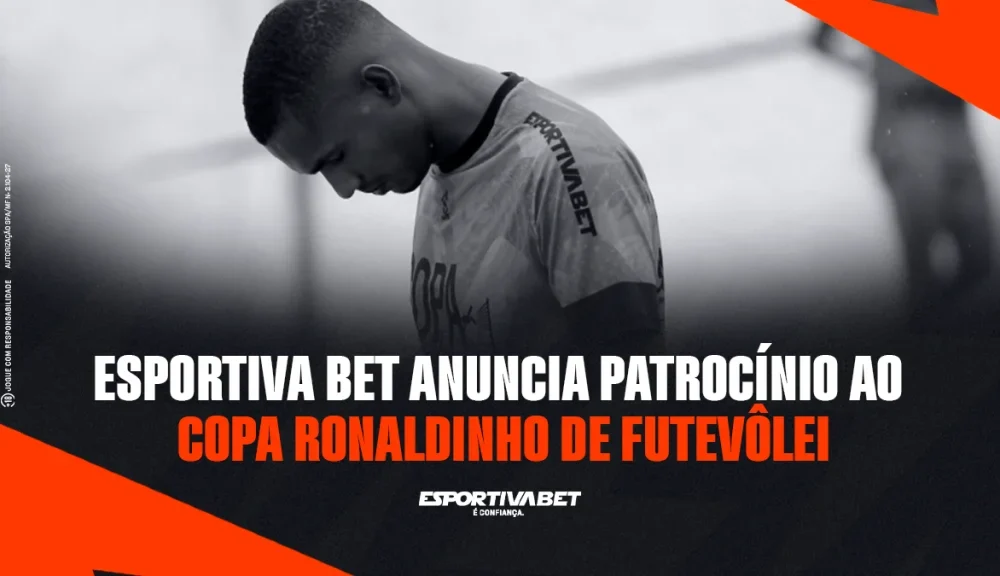 Novidade na Área: Esportiva Bet patrocina Copa Ronaldinho 2026