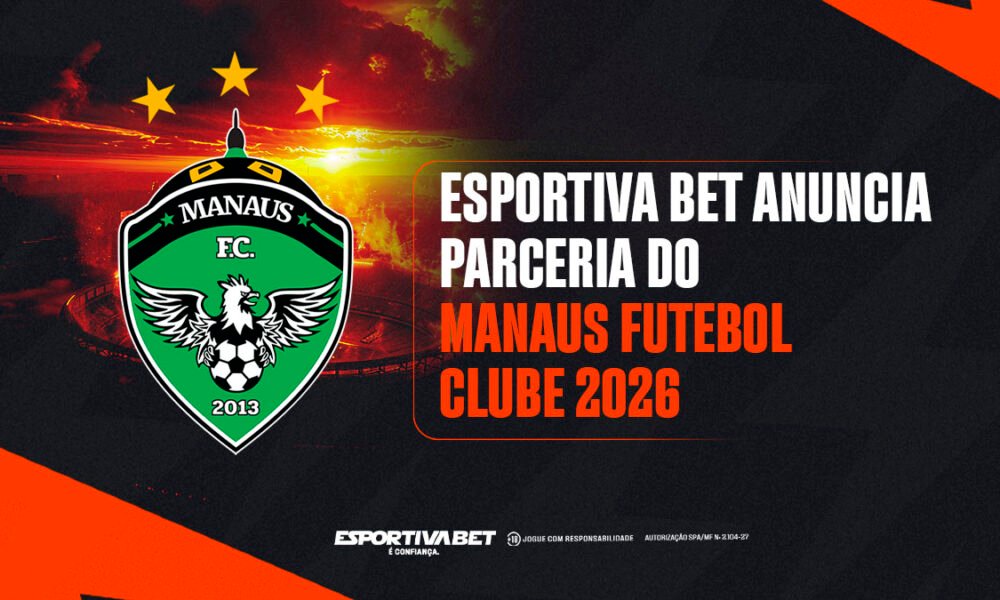 Esportiva Bet fecha patrocínio com o Manaus FC 2026