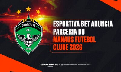 Esportiva Bet fecha patrocínio com o Manaus FC 2026