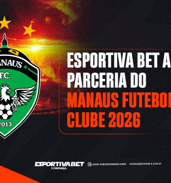 Esportiva Bet fecha patrocínio com o Manaus FC 2026