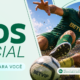 Jogadores de futebol em disputa de bola em arte promocional da BETVIP